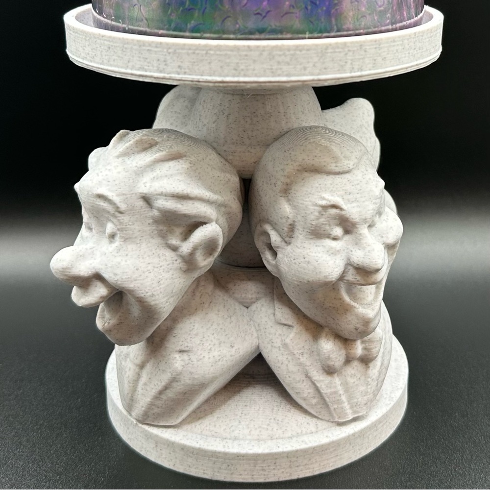 Disney Haunted Mansion Singing Busts 3 Wick Candle Holder - Picture 4 of 14